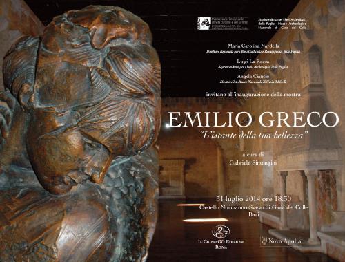 Emilio Greco – L’istante della tua bellezza
